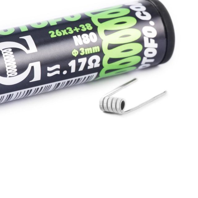 Wotofo Tri Core Fused Clapton 0.17 Prebuilt Coils