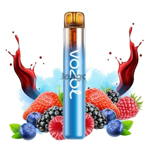 Vozol Neon 800 Ηλεκτρονικό Τσιγάρο μιας Χρήσης 800 Εισπνοών Forest-Berry-Storm 2ml 20mg